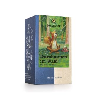 Durchatmen im Wald Tee